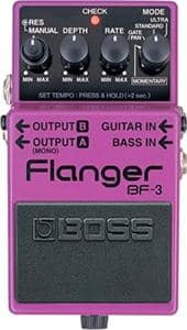Why Do Guitarists Use So Many Pedals – A Boss Flanger pedal