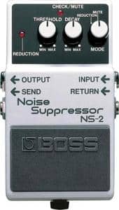 Why Do Guitarists Use So Many Pedals – A Boss NS-2 Noise Suppressor pedal