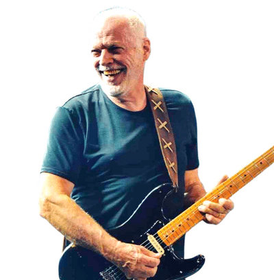 Can You Use Single Coil Pickups For Rock - David Gilmour playing his single coil black Strat