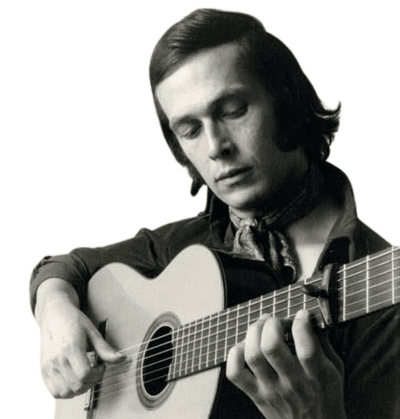 Does Vibrato Increase Sustain - Paco De Lucia playing an acoustic guitar in the flamenco style