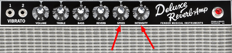 Does Vibrato Increase Sustain - Tremolo settings on a Fender Deluxe Reverb amplifier