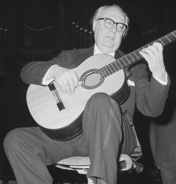 Is Playing A Guitar A Talent Or Skill - Andre Segovia playing the classical guitar