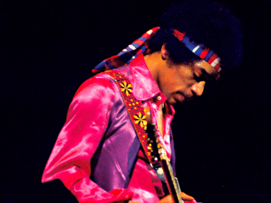 Is Playing A Guitar A Talent Or Skill - Jimi Hendrix playing an electric guitar