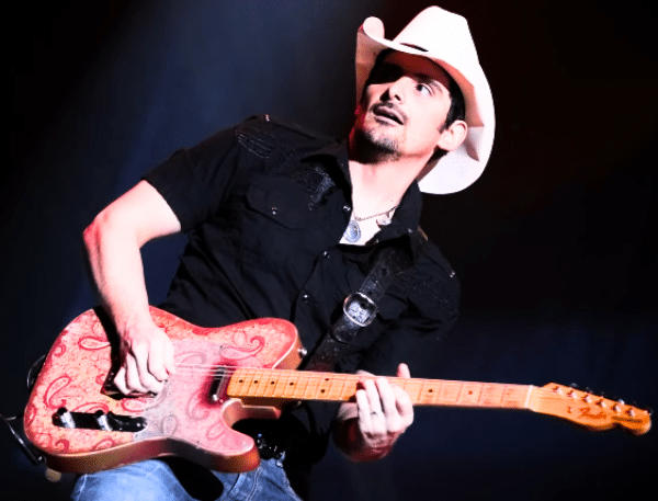 How Many Guitars Do You Really Need - Brad Paisley playing guitar onstage