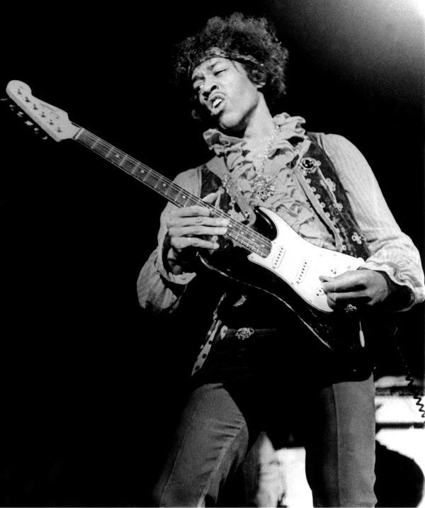 How Many Guitars Do You Really Need - Jimi Hendrix playing onstage