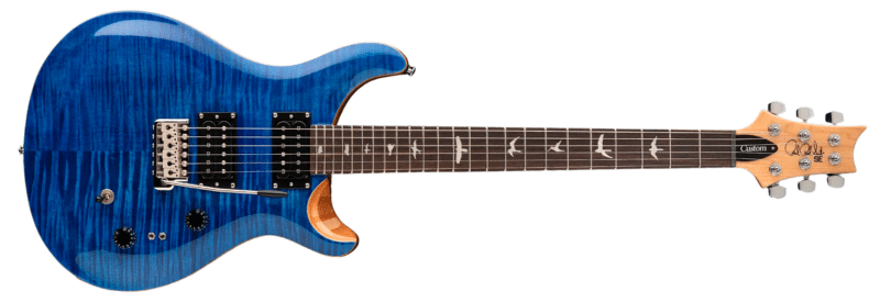 Do Electric Guitars Sound Better With Age - PRS SE Custom 24 with flame maple veneer