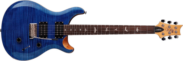 Why Are Some Guitars Easier To Play - PRS Paul Reed Smith 6 String SE Custom 24 Electric, Faded Blue