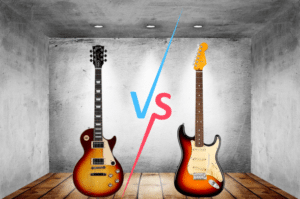 Les Paul Vs Stratocaster - Featured Image