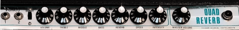 Electric Guitar Amp Settings For Rock - A 1970s Fender Quad Reverb